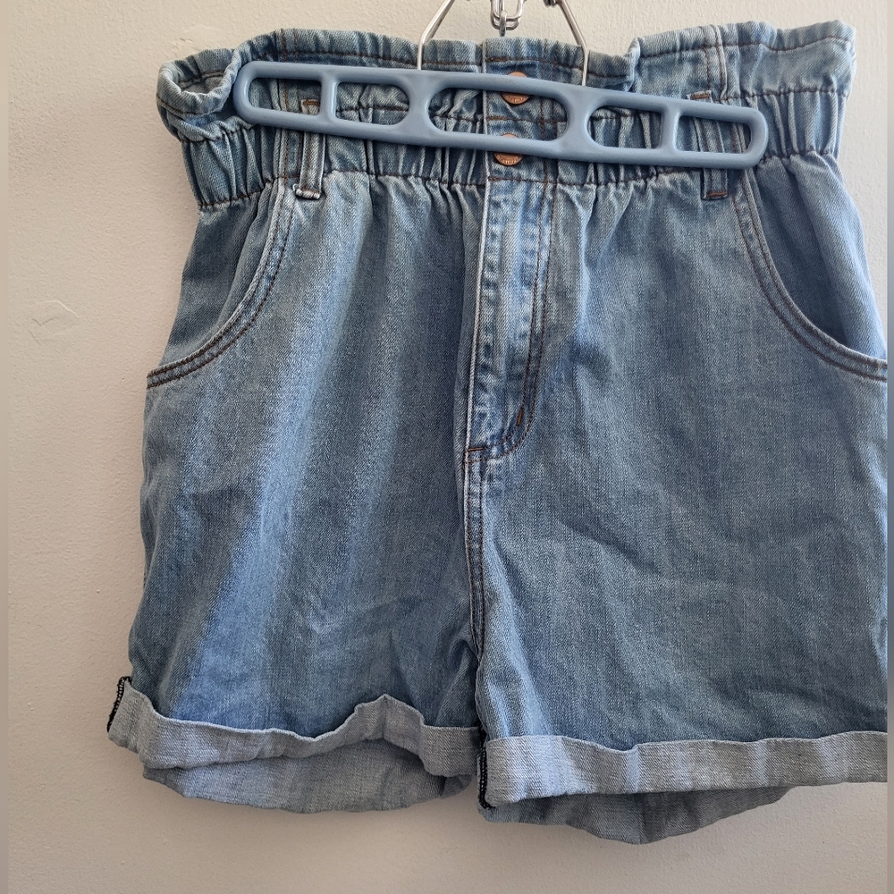 Seethrusoul Denim shorts
